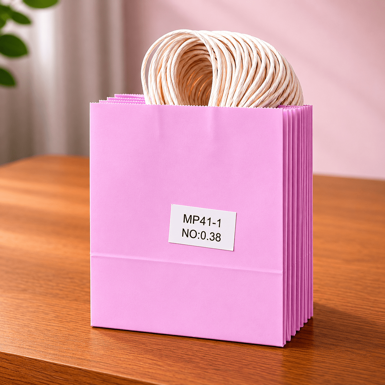 Colored Paper Gift Bags with Twisted Handles - Shopping Bags for Jewelry, Gifts, packaging (12 pcs, 7*9 inch) - Image 3