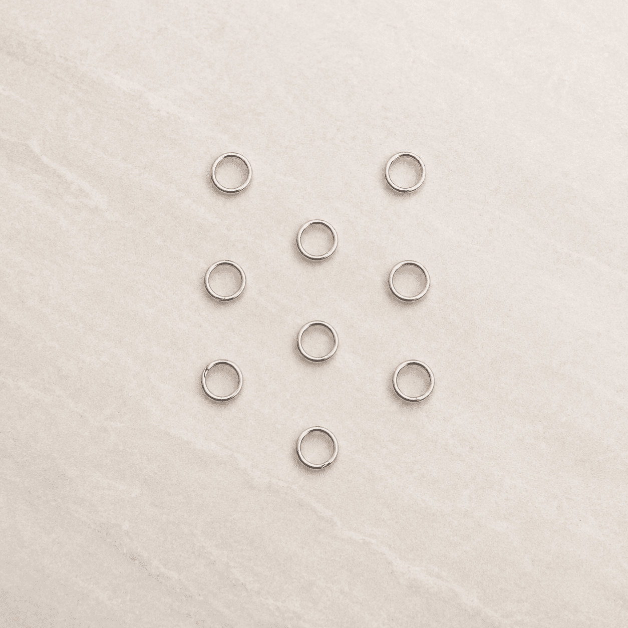 Premium Metal Jump Rings for Jewelry Making (50 grams) - Image 3