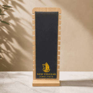 Premium Wooden Chain & Bracelet Display Stand