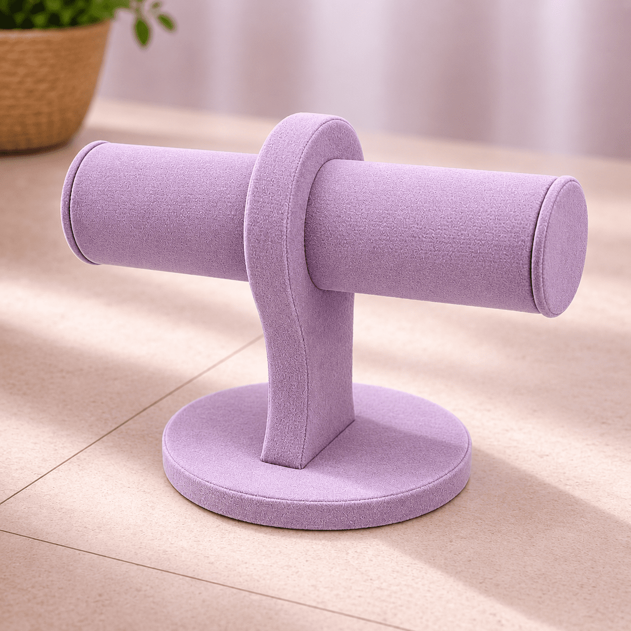 Premium Velvet T-Bar Jewelry Display Stand - Image 8