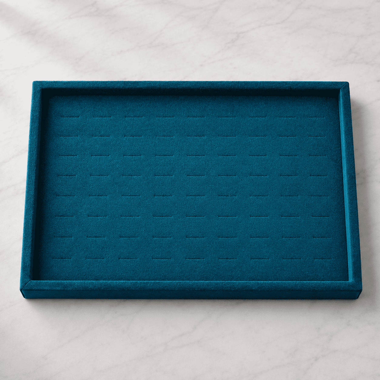 Velvet Ring Display Tray Organizer – Multi Slot Jewelry Ring Holder Tray (size 10*14) - Image 2
