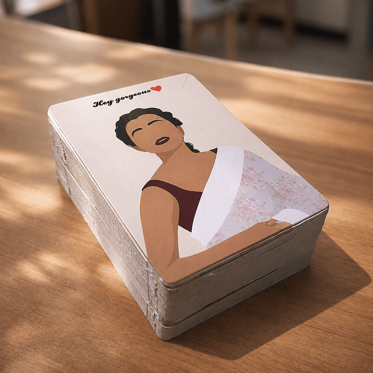 Elegant Printed Jewellery Display
Card - "Hey Gorgeous" Necklace & Earring Packaging Card(pack of 100 pcs) - Image 2