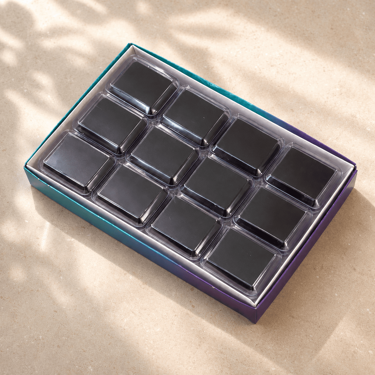 Premium Transparent Earrings Box Set with black velvet cushion (12 pcs pack) - Image 3