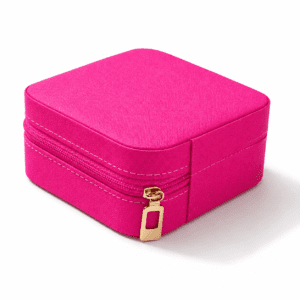 Premium Travel Jewelry Organizer Box – random colour ( no colour option to select)