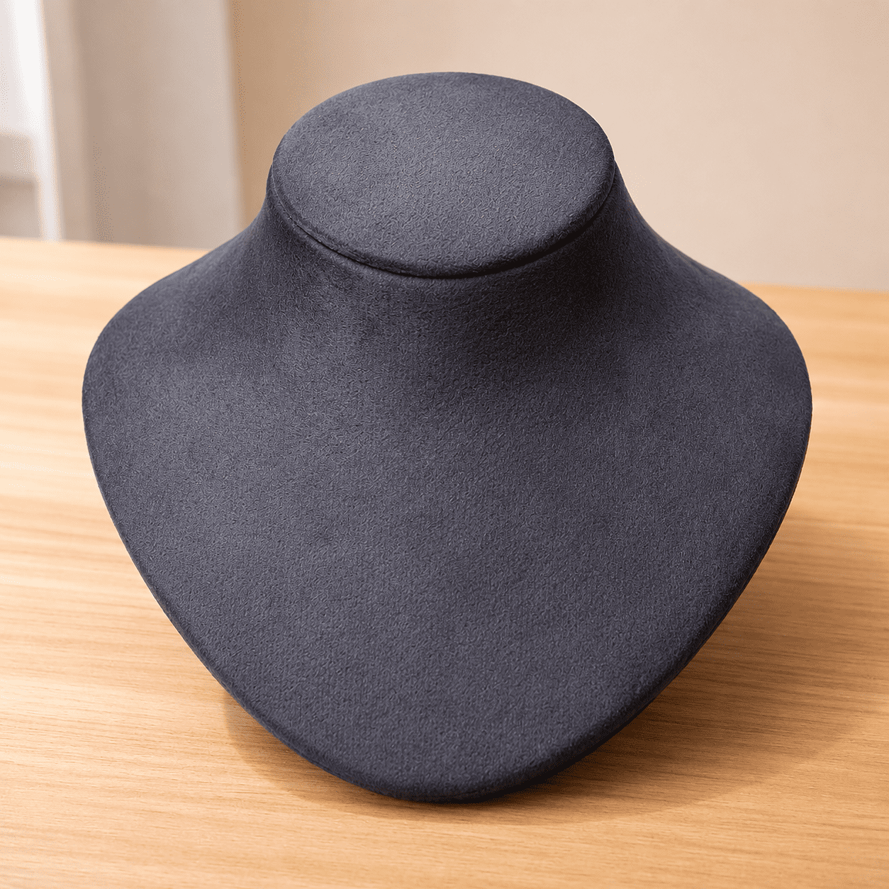 Velvet Necklace Display Bust Stand for Choker display - Image 4
