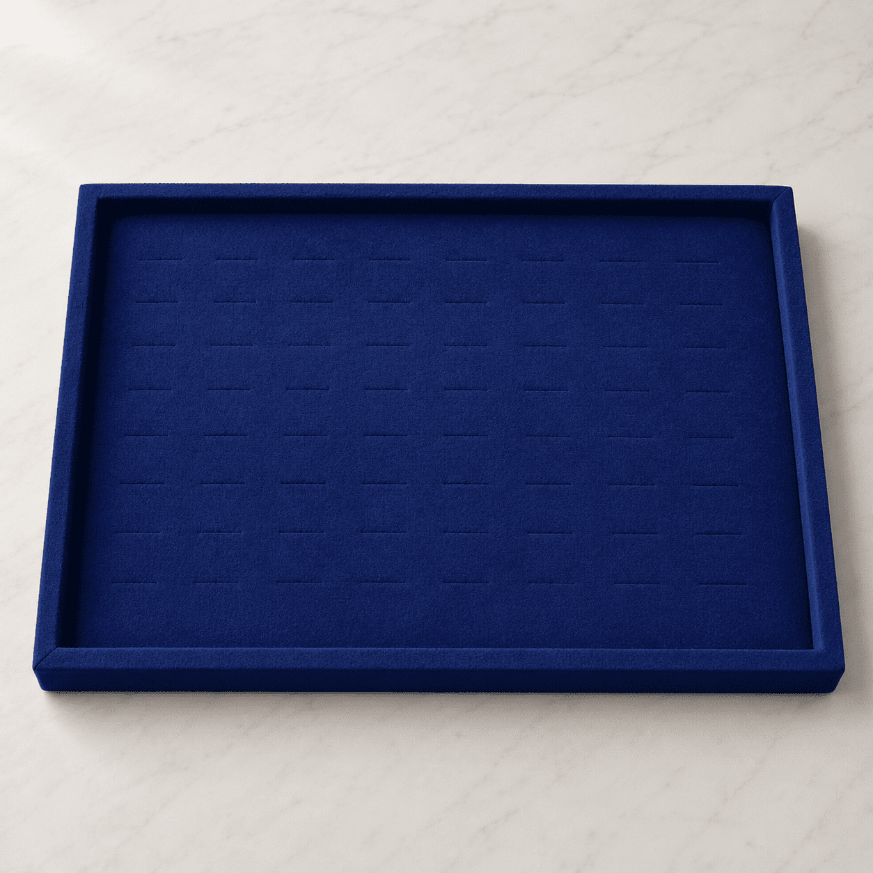 Velvet Ring Display Tray Organizer – Multi Slot Jewelry Ring Holder Tray (size 10*14) - Image 5