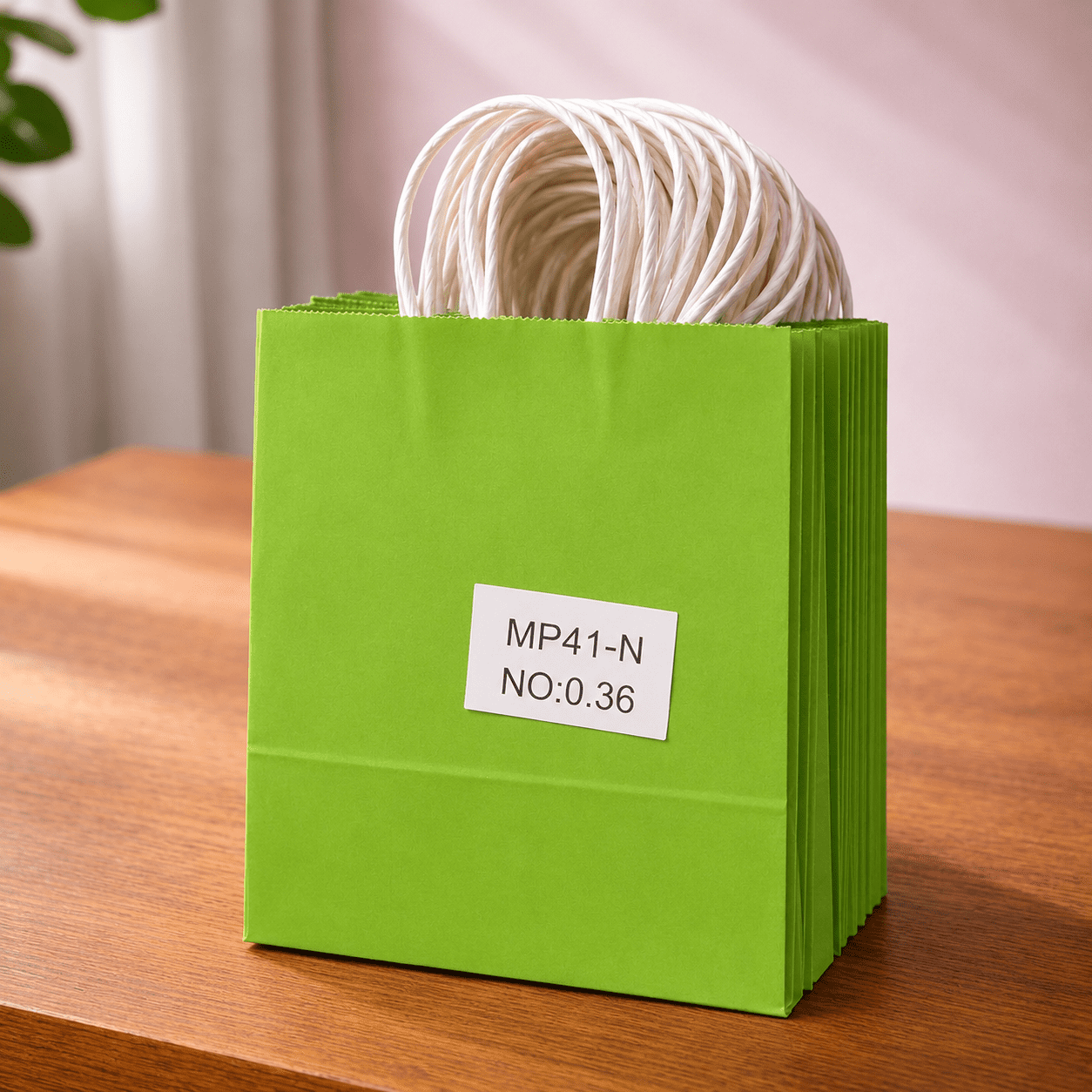 Colored Paper Gift Bags with Twisted Handles - Shopping Bags for Jewelry, Gifts, packaging (12 pcs, 7*9 inch) - Image 4