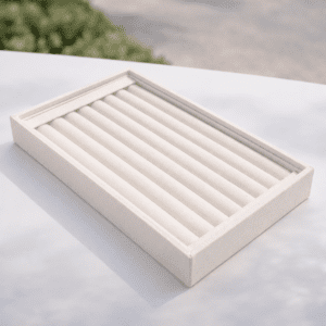 Premium Velvet Ring Display Tray