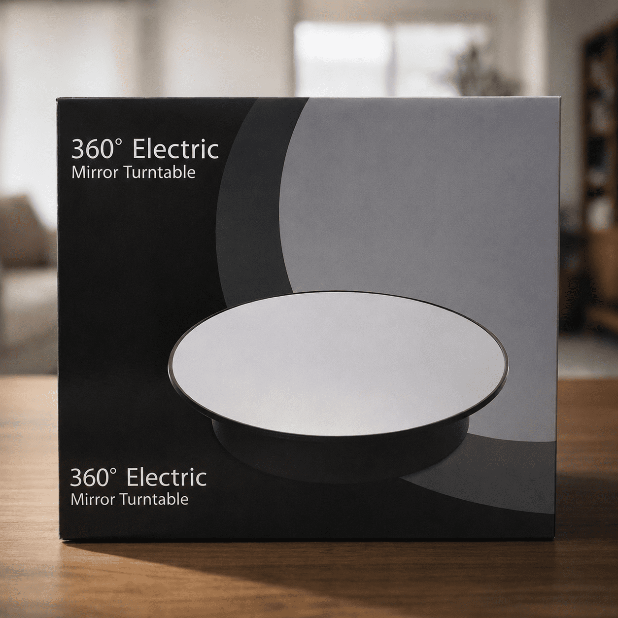 360° Electric Mirror Turntable Rotating Display - Image 3