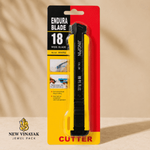 18mm Heavy Duty Utility Cutter Knife | Wide Blade Paper Cutter