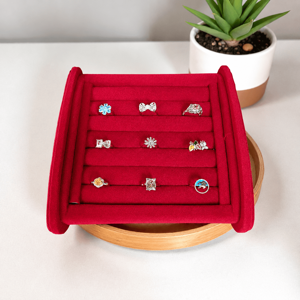 Velvet Ring Display Tray - Image 5