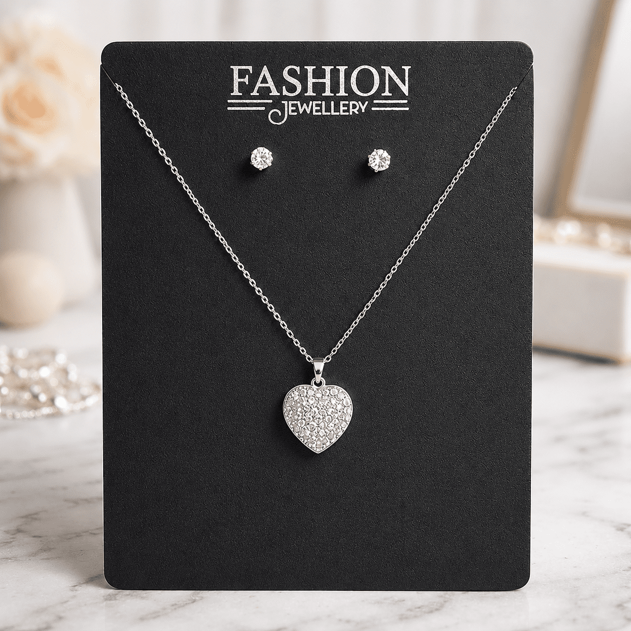 Fashion Jewellery Display Cards for Necklace & Earrings - Pack of 100 (inch 4.5*6) - Image 2