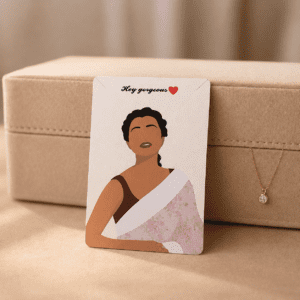 Elegant Printed Jewellery Display
Card - "Hey Gorgeous" Necklace & Earring Packaging Card(pack of 100 pcs)
