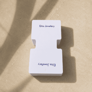 100 Pcs Hanging Jewellery Display Cards for Earrings, Necklaces, Bracelets (3*6 inch)