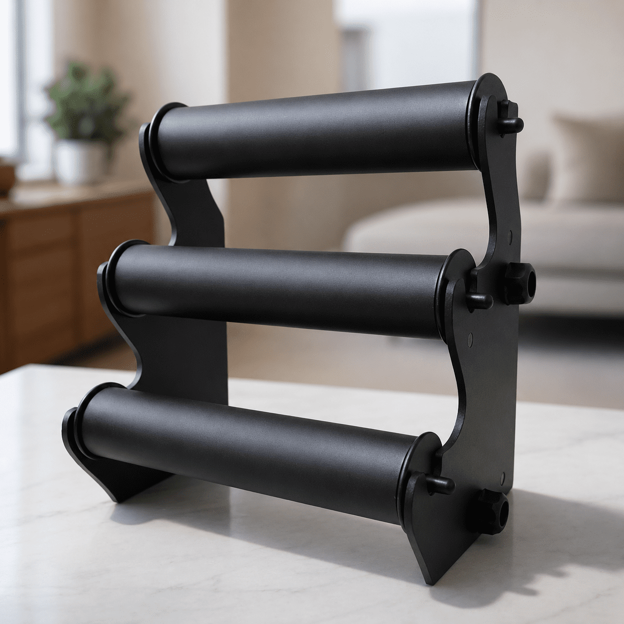 Multi-Tier Black Jewelry Display Stand | Bracelet, Bangle & Watch Holder - Image 3