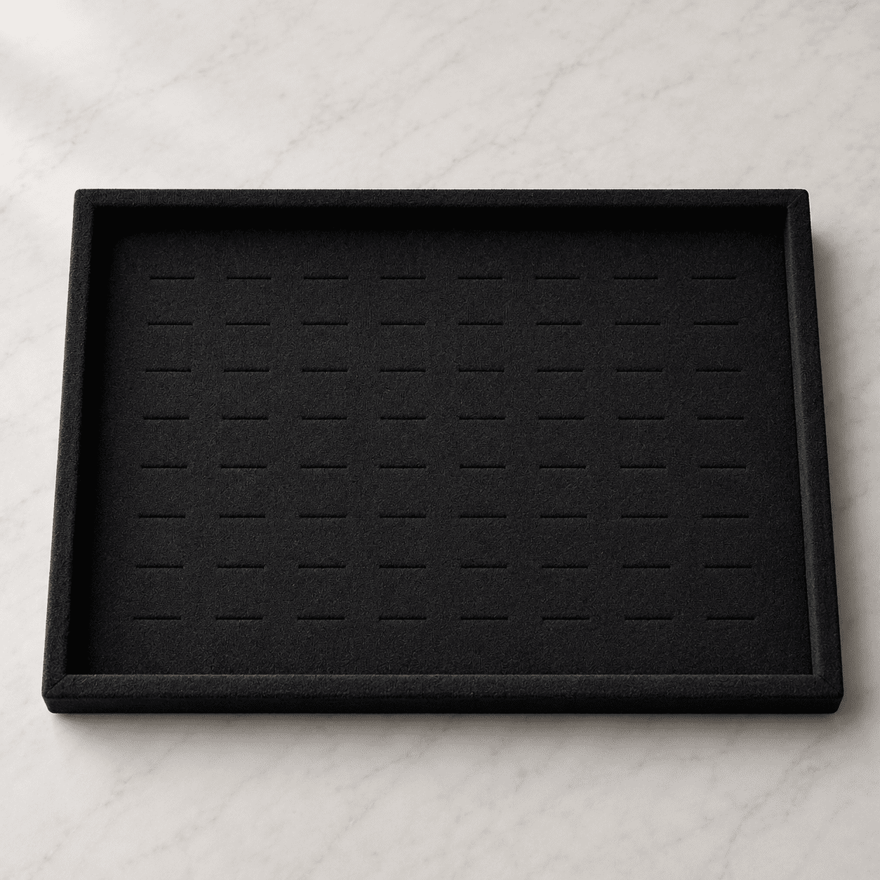 Velvet Ring Display Tray Organizer – Multi Slot Jewelry Ring Holder Tray (size 10*14) - Image 6