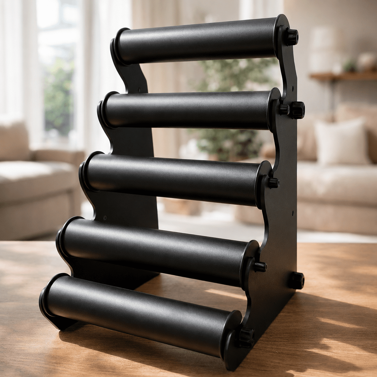 Multi-Tier Black Jewelry Display Stand | Bracelet, Bangle & Watch Holder