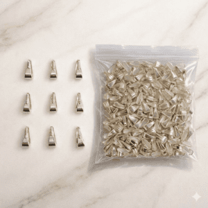 Metal Chain Pendant Hooks for Jewelry Making - Durable Necklace
Pendant Connector Clips (30 grams)