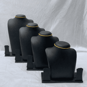 Black Necklace set Display Stand - Premium Jewellery Showroom props
