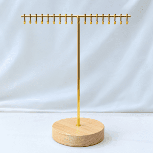 Minimalist Gold Necklace Display
Stand 1 PCS