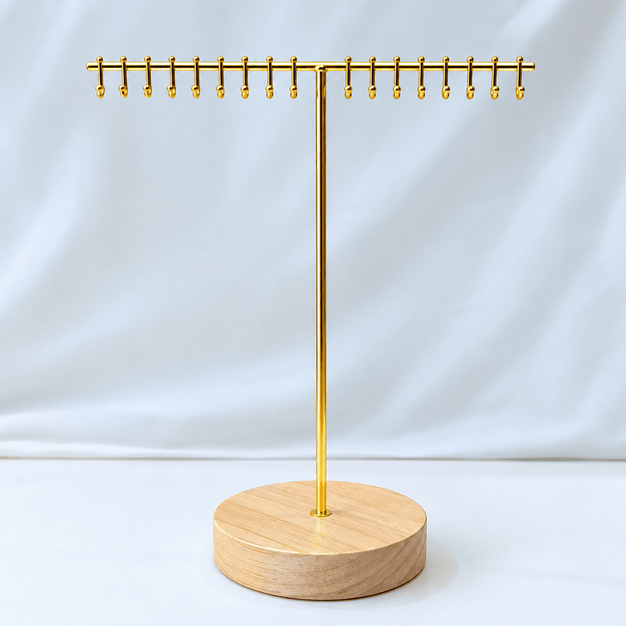 Minimalist Gold Necklace Display
Stand 1 PCS