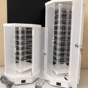 Earrings Rotating Display Stand with
LED Light